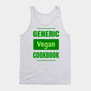 Generic Vegan Cookbook Tank Top